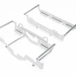 Crosspro Aluminium Radiator Guards Light For Bikes With Fan KTM EXC '17-'18, EXCF '17-'19, Husqvarna TE/FE '17-'19 2 Crosspro Aluminium Radiator Guards Light For Bikes With Fan KTM EXC '17-'18, EXCF '17-'19, Husqvarna TE/FE '17-'19 - Silver