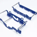 Crosspro Aluminium Radiator Guards Light For Bikes With Fan KTM EXC 125/250 '17-'18, SX 125 '19, Husqvarna TE/FE '17-'18 1 Crosspro Aluminium Radiator Guards Light For Bikes With Fan KTM EXC 125/250 '17-'18, SX 125 '19, Husqvarna TE/FE '17-'18 - Blue
