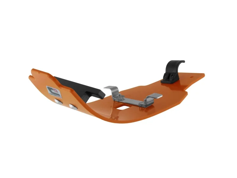Crosspro Engine Guard Plastic DTC Motocross MX DTC' Husqvarna TE 250/300 '17-'18 ,KTM EXC250/300 '17-'18 - Orange