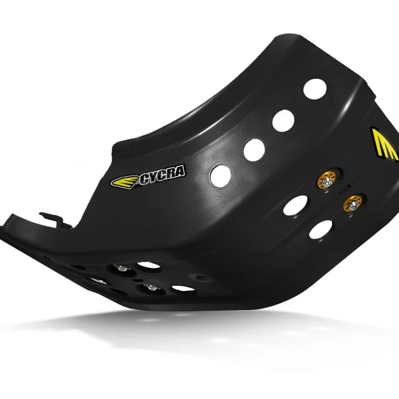 Cycra Engine Guard FULL Armor SKID Plate KTM SX/EXC 2T '13-'15 - Black