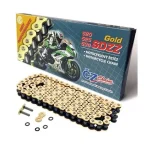 CZ Drive Chain 525 SDZZ 120 Links Active RING X-RING Gold DO 1200 CCM 46,2 KN + Rivet Link Drazona 2 CZ Drive Chain 525 SDZZ 120 Links Active RING X-RING Gold DO 1200 CCM 46,2 KN + Rivet Link Drazona