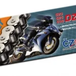 CZ Drive Chain 525 DZX 114 Links Active RING X-RING Chrom DO 1000 CCM 40,0 KN + Rivet Link Drazona 2 CZ Drive Chain 525 DZX 114 Links Active RING X-RING Chrom DO 1000 CCM 40,0 KN + Rivet Link Drazona