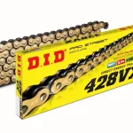 DID Drive Chain 428VXGB-142 Links Gold X-RING Open + CLIP LINK 2 DID Drive Chain 428VXGB-142 Links Gold X-RING Open + CLIP LINK