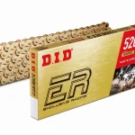 DID Drive Chain 520ERT3GG-112-LINKS Without O-RINGS GOLD / GOLD Open + CLIP LINK 2 DID Drive Chain 520ERT3GG-112-LINKS Without O-RINGS GOLD / GOLD Open + CLIP LINK