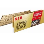 DID Drive Chain 520ERT3GG-120-LINKS Without O-RINGS GOLD / GOLD Open + CLIP LINK 1 DID Drive Chain 520ERT3GG-120-LINKS Without O-RINGS GOLD / GOLD Open + CLIP LINK