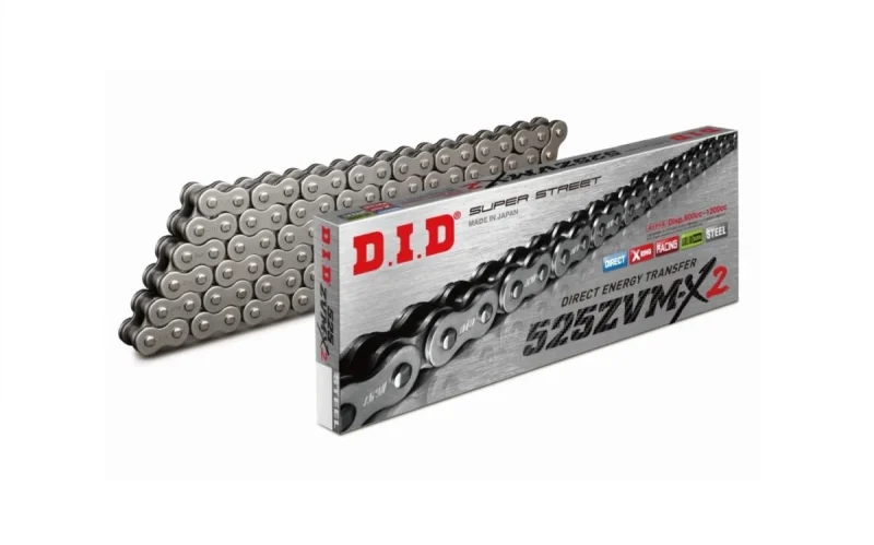 DID Drive Chain 525ZVMX2-112 Links X-RING Open with Rivet Link