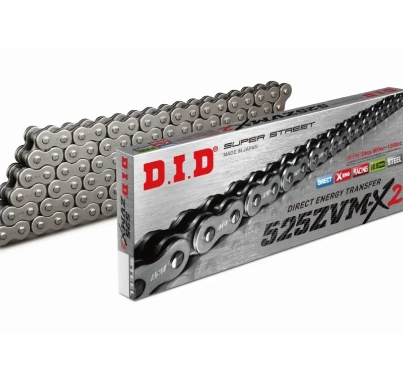 DID Drive Chain 525ZVMX2-112 Links X-RING Open with Rivet Link