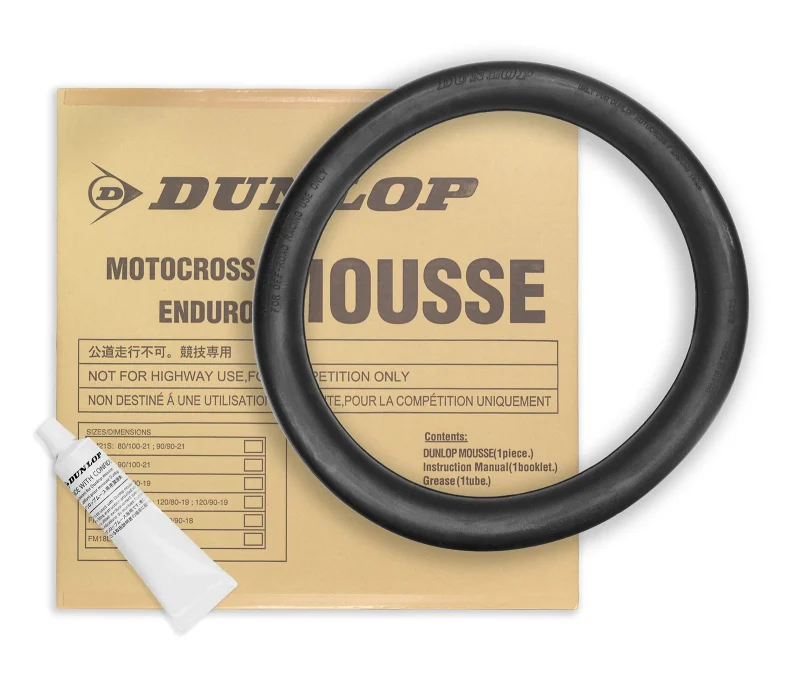 Dunlop Mousse FM18S 110/100-18 , 120/100-18 , 140/80-18 Rear Standard With Gel