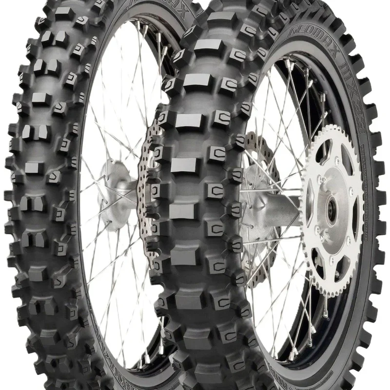 Dunlop Tyre 120/80-19 Geomax MX33 63M TT Rear DOT 11-28/2023