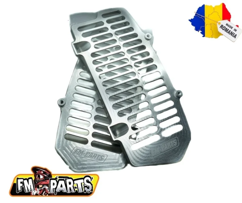 FM-PARTS Radiator Guards Mesh Aluminium KTM/HUSQVARNA '20-23' - Silver