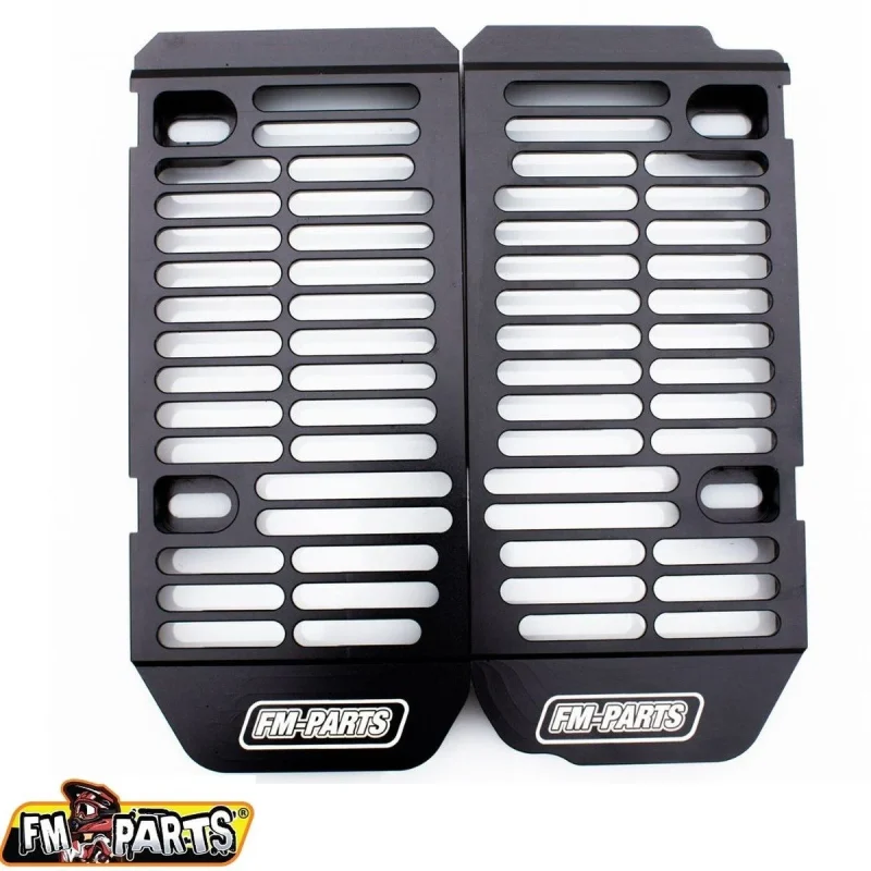 FM-PARTS Radiator Guards Mesh Aluminium Rieju MR '21-'23 - Black