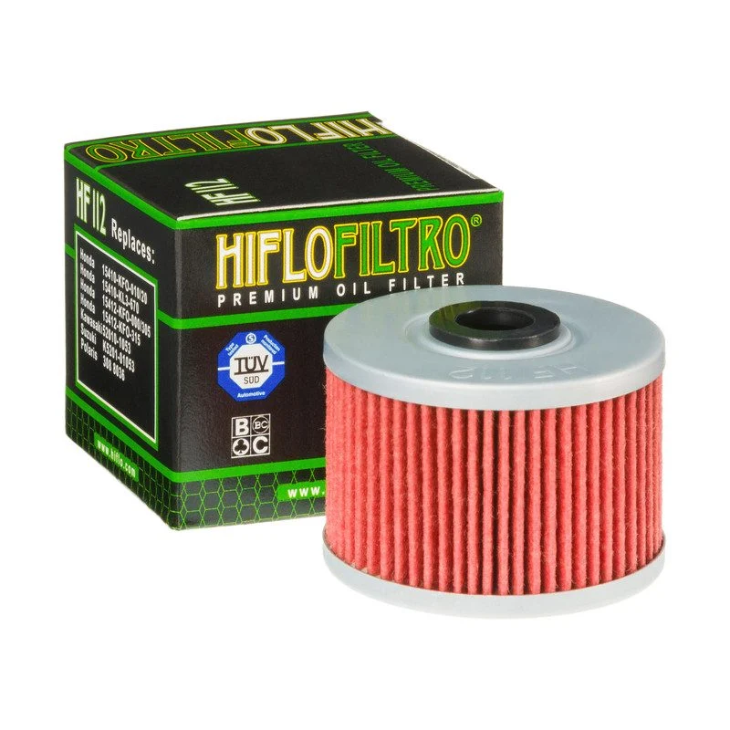 Hiflo OIL Filter HF 112 GAS, Honda, Kawasaki, Polaris, Suzuki 50