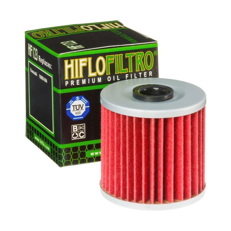 Hiflo OIL Filter HF 123 Kawasaki KLR/KLX/KSF/KEF 50