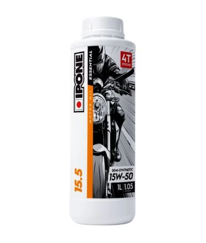 Ipone 15.5 15W50 Engine OIL SEMI-SYNTHETIC 1L API SN/JASO MA2 AKC 15