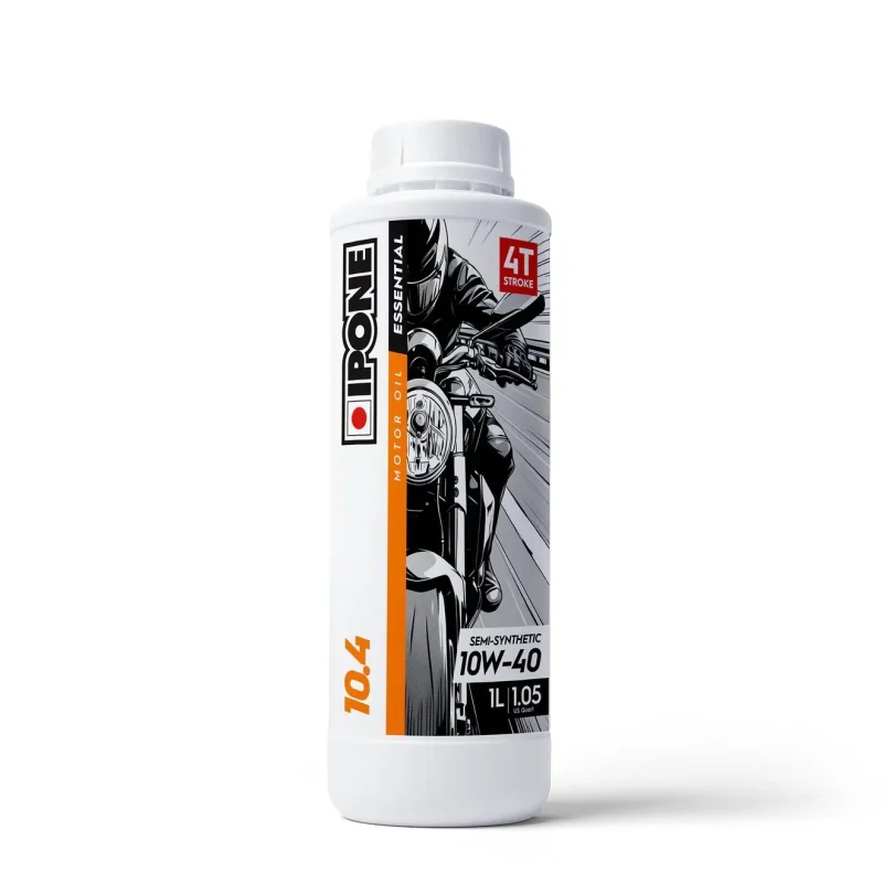 Ipone 10.4 10W40 Engine OIL SEMI-SYNTHETIC 1L API SN/JASO MA2 AKC 15