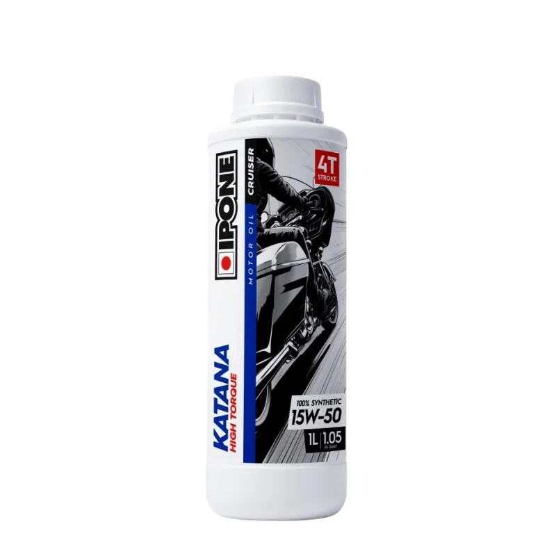 Ipone Katana HIGH Torque 15W50 Engine OIL 100% Synthetic 1L API Sp,Jaso MA2 AKC 15