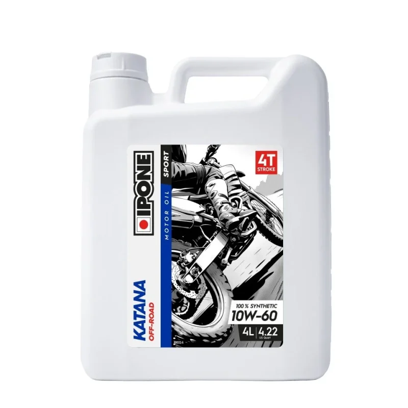 Ipone Katana OFF ROAD 10W60 Engine OIL 100% Synthetic 4L Ester, MA2 IP1109 AKC 6