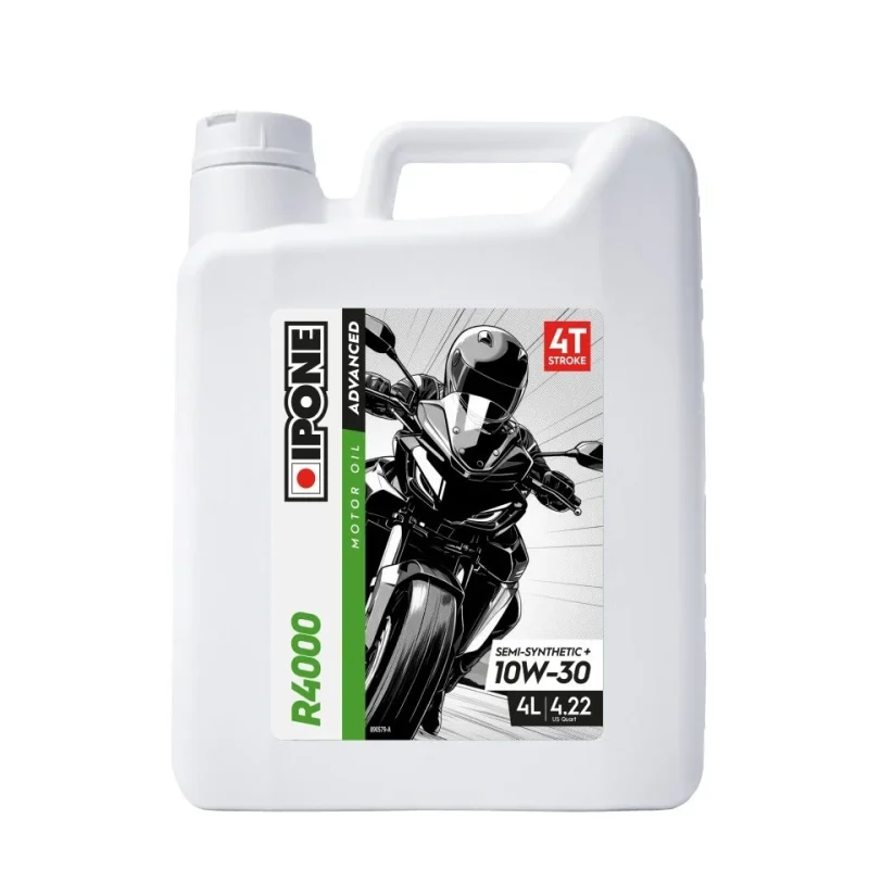 Ipone R4000 10W30 Engine OIL SEMI-SYNTHETIC PLUS 4L Ester, MA2 AKC 6