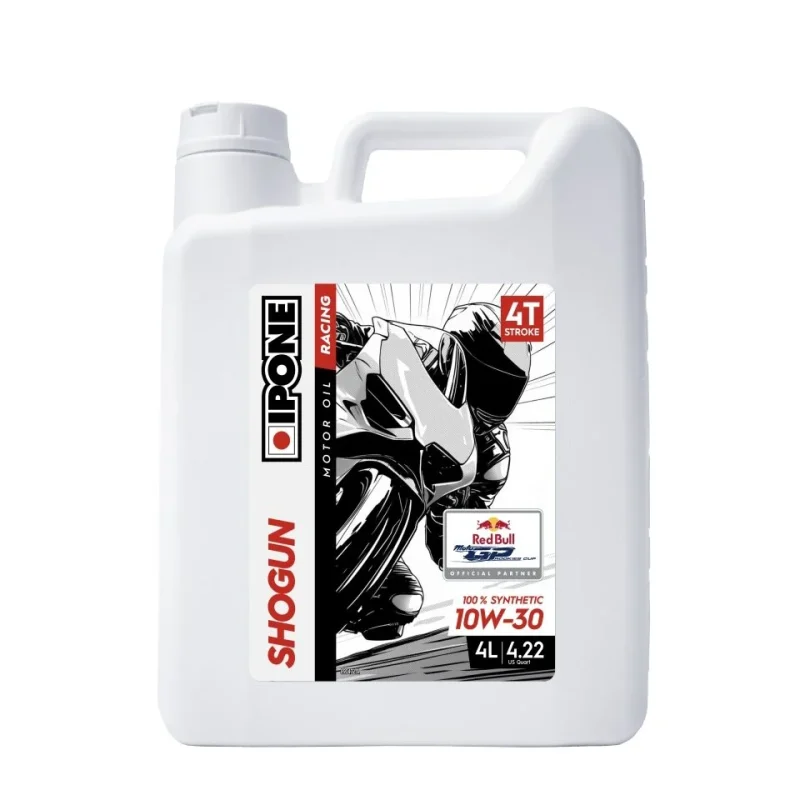 Ipone Shogun 4T 10W30 Engine OIL 100 % Synthetic 4L AKC