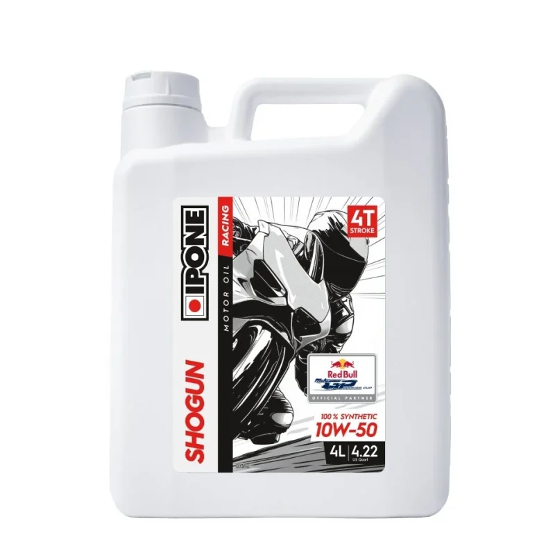 Ipone Shogun 4T 10W50 Engine OIL 100 % Synthetic 4L AKC