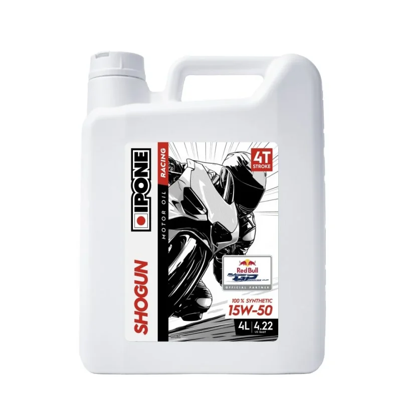 Ipone Shogun 4T 15W50 Engine OIL 100% Synthetic 4L AKC