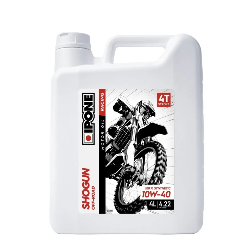Ipone Shogun 4T OFF ROAD 10W40 Engine OIL 100% Synthetic 4L AKC