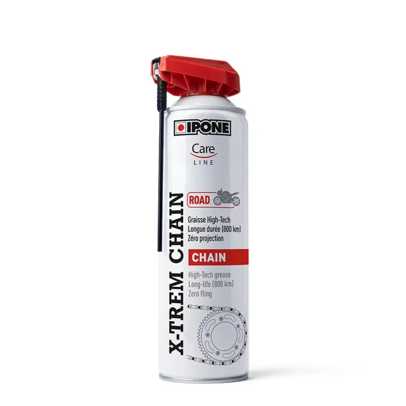 Ipone Spray Chain 500ML X-TREM ROAD Chain LUBE Careline AKC 12