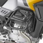 Kappa Frame Crash Bars, MOTO Guzzi Stelvio 1000 '24-'25 1 Kappa Frame Crash Bars MOTO Guzzi Stelvio 1000 '24-'25 - Black