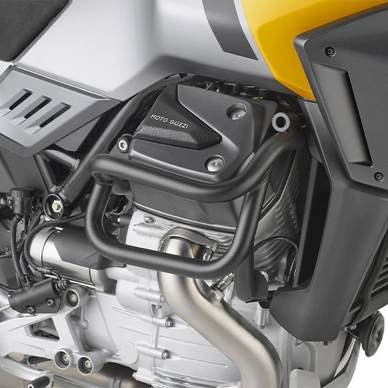 Kappa Frame Crash Bars MOTO Guzzi Stelvio 1000 '24-'25 - Black