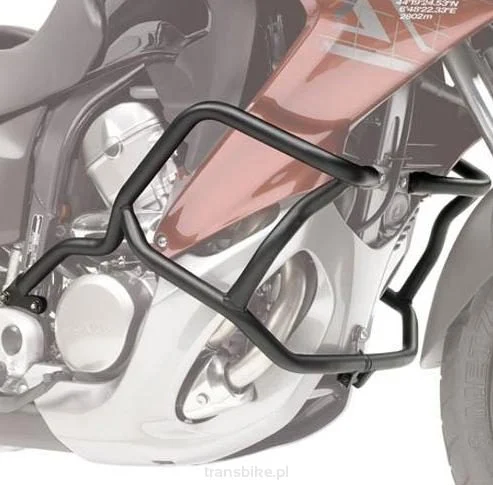 Kappa Frame Crash Bars Honda XL 700V Transalp '08-'13 - Black
