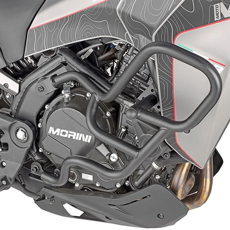 Kappa Frame Crash Bars MOTO Morini X-CAPE 649 '21-'24 - Black