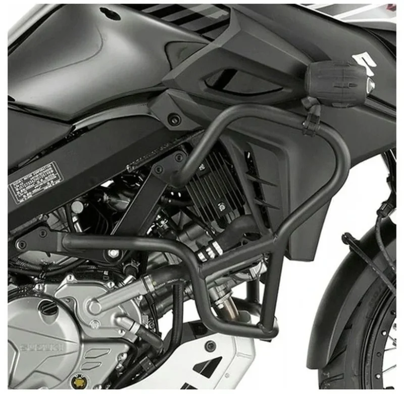 Kappa Frame Crash Bars Suzuki DL 650 V-STROM '11-'24 - Black