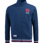 Kenny Racing Hoodie Academy Cardigan 1 Kenny Racing Hoodie Academy Cardigan - Blue