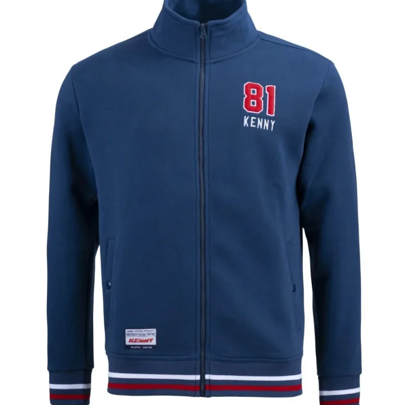 Kenny Racing Hoodie Academy Cardigan - Blue