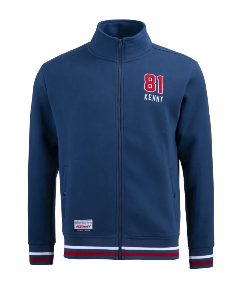 Kenny Racing Hoodie Academy Cardigan - Blue
