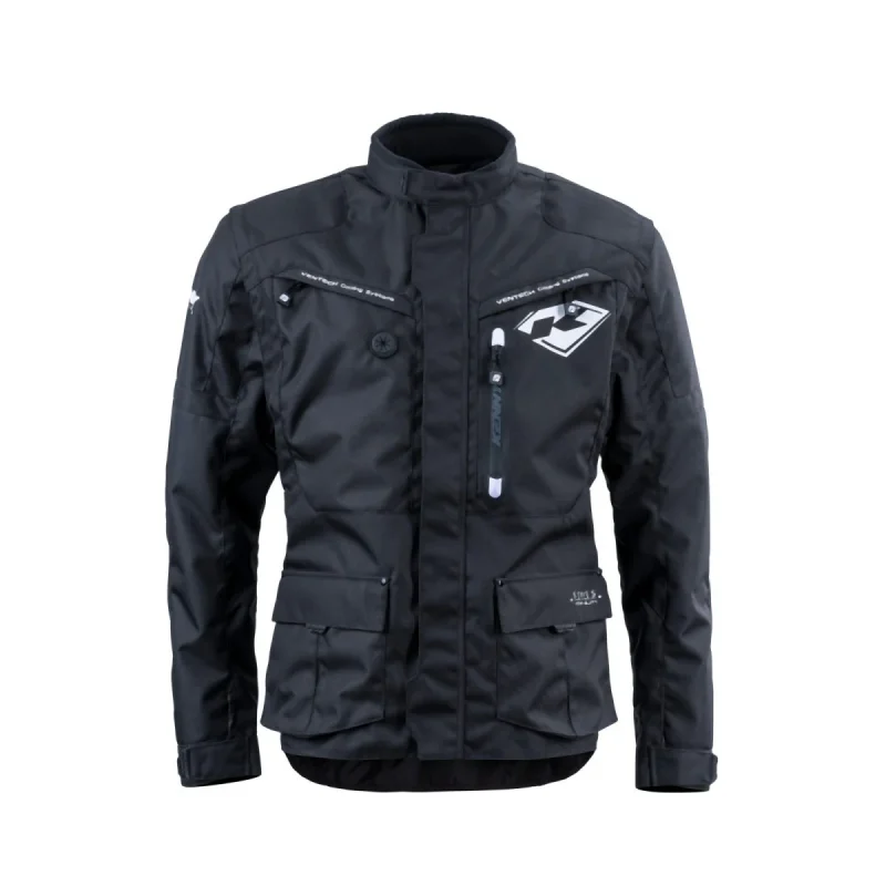 Kenny Racing ADVENTURE/ENDURO Jacket Titanium - Black/White