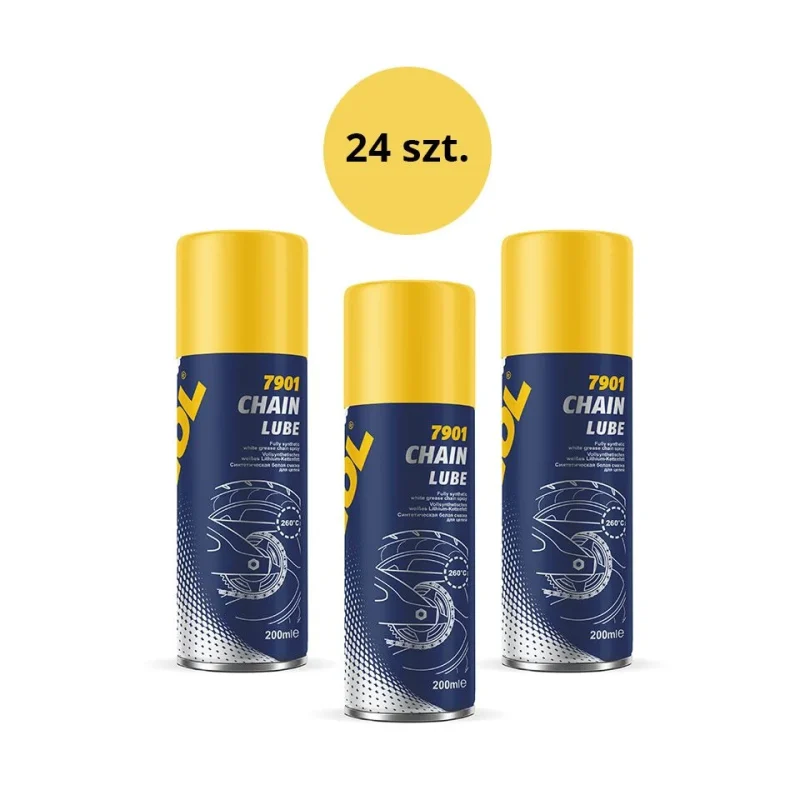 Mannol Chain LUBE 200ML Chain LUBE 7901 — Carton 24 pieces PACK