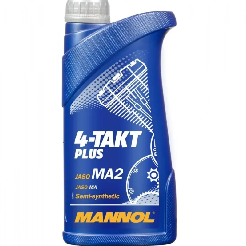 Mannol Engine OIL 4T PLUS 10W40 1L API SL, JASO MA/MA2 SEMI-SYNTHETIC 7202 20 960
