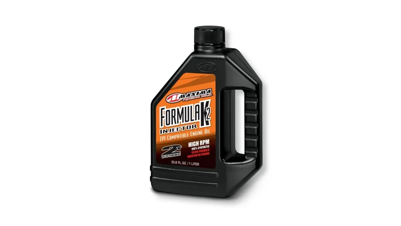 Maxima Racing OILS OIL 2T Premix Synthetic Formula K2 Injector 100% Synthetic 1 LITR 12 AKC TPI TBI