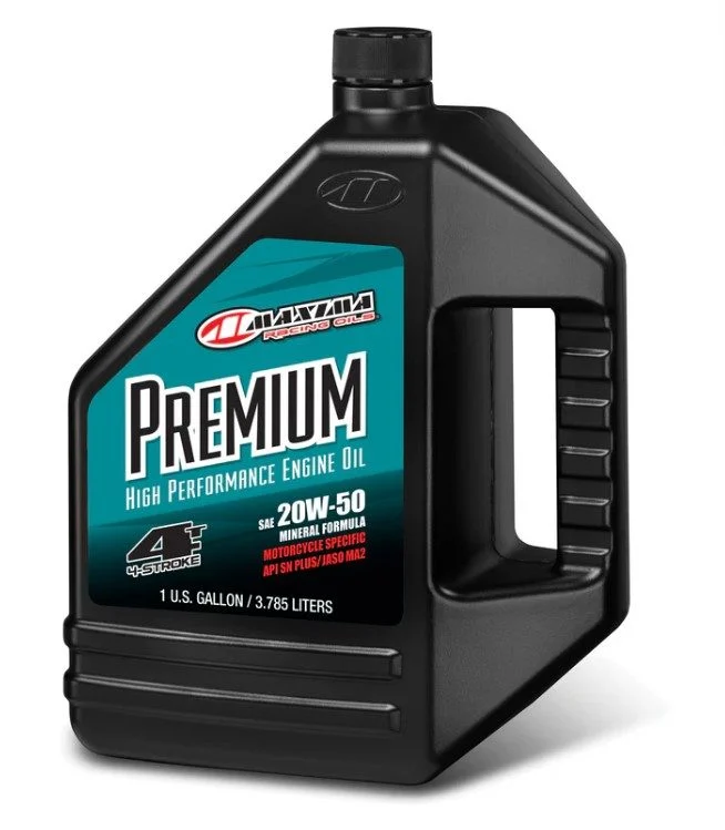 Maxima Racing OILS Engine OIL Mineral Premium 20W50 3.785 Litry 4 AKC