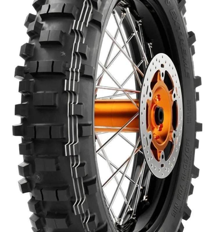 Metzeler Tyre 140/80-18 MCE 6 DAYS Extreme Extra SOFT 70M NHS TT M/C M+S Rear DOT 01-18/2025