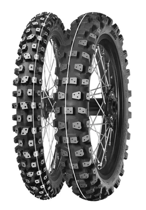 Mitas Tyre 100/90-19 Terra FORCE-EX HT XT-454 ICE 57M TT Rear DOT 09/2023 White Stripe 460080 REPLACES:70000288