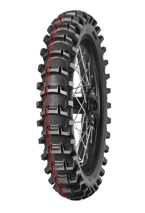 Mitas Tyre 100/90-19 Terra FORCE-MX SAND 2 Double Red Stripe 57M TT Rear DOT 2026 Dot:dmds