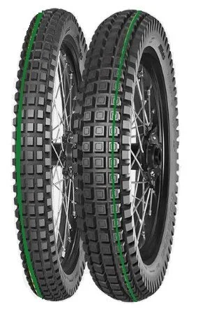 Mitas Tyre 120/100-18 Enduro Hybrid Super Light 68P TL/TT M+S Green Stripe Rear DOT 16-35/2024