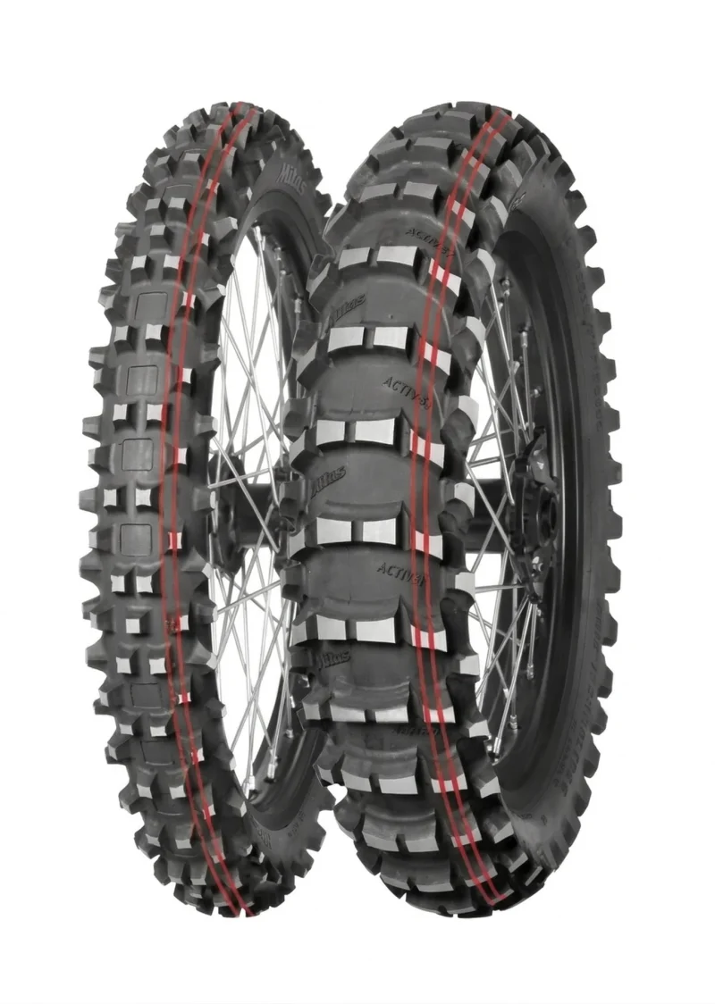 Mitas Tyre 120/80-19 Terra Force MX-SAND 63M TT Double Red Stripe Rear DOT 2023 DOT:XPDT/XLDT/XCDT 26517 REPLACES:70001067
