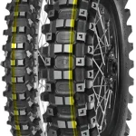 Mitas Tyre 120/90-18 Terra FORCE-EX MH Super 65M Yellow Stripe TT Rear DOT 24/2026 REPLACES:70000184 2 Mitas Tyre 120/90-18 Terra FORCE-EX MH Super 65M Yellow Stripe TT Rear DOT 24/2026 REPLACES:70000184