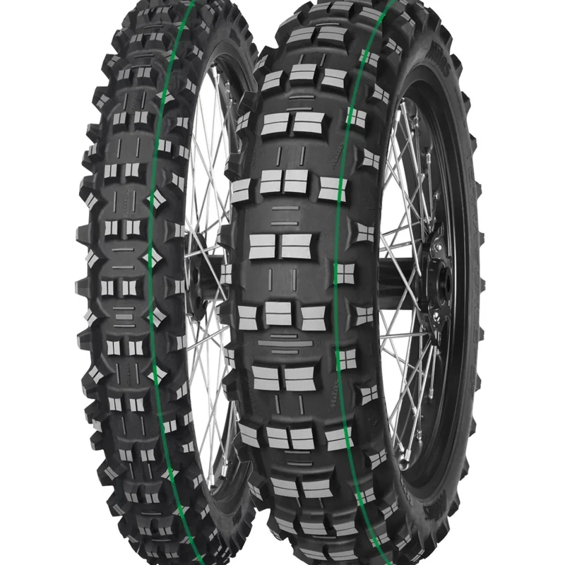 Mitas Tyre 140/80-18 Terra FORCE-EF Super Light 70R TT Rear Green Stripe DOT 18-23/2026 460071 REPLACES:70000199