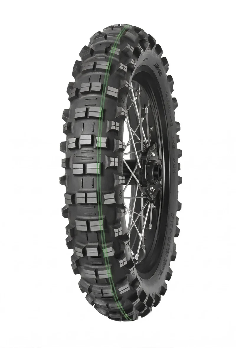 Mitas Tyre 140/80-18 Terra FORCE-EF Super SOFT 70M TT Double Green Stripe Rear DOT 22-25/2026 REPLACES:70000198 460072