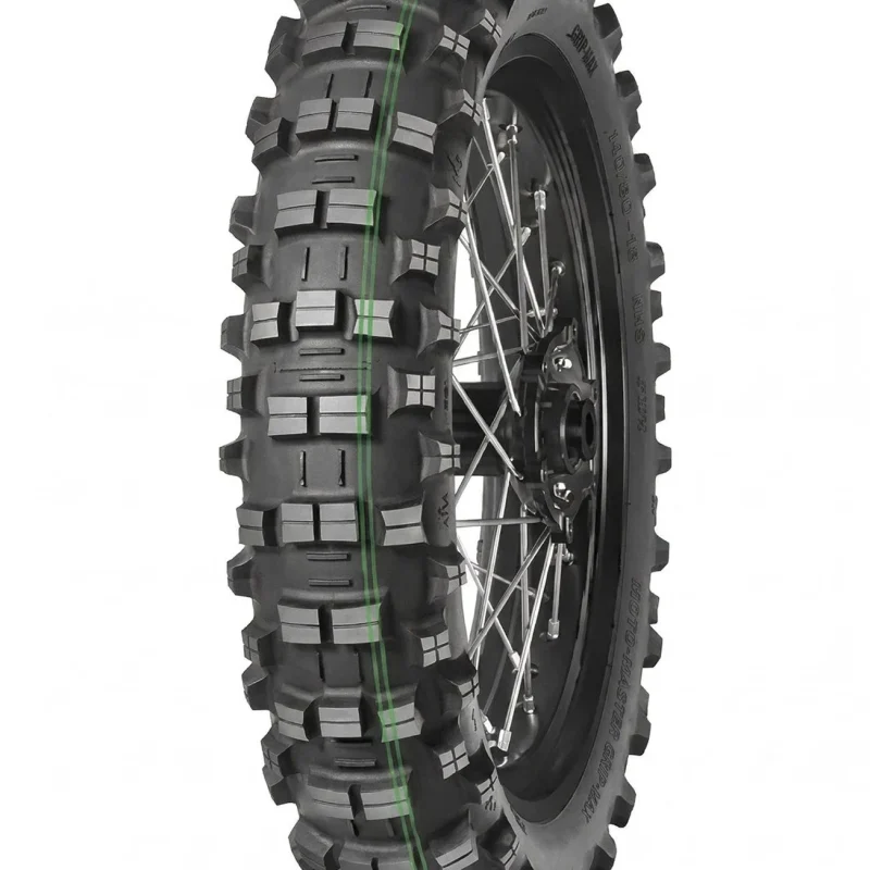 Mitas Tyre 140/80-18 Terra FORCE-EF Super SOFT 70M TT Double Green Stripe Rear DOT 22-25/2026 REPLACES:70000198 460072