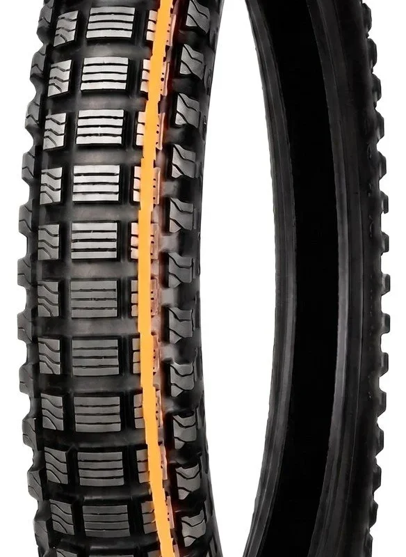 Mitas Tyre 3.75-19 Speedway 61P NHS TT Orange Stripe Rear DOT 2025 Dot:pjdp REPLACES:70000344